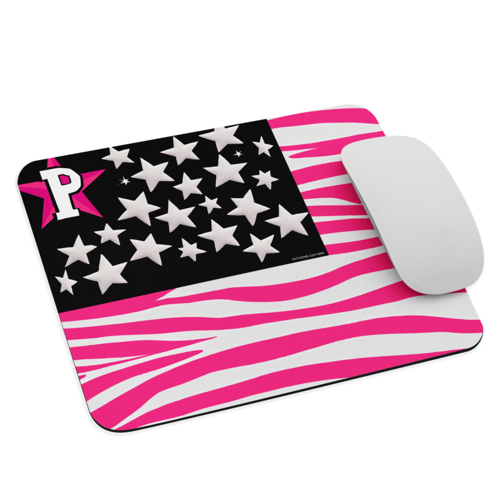 PATCHY FLAG MOUSE PAD