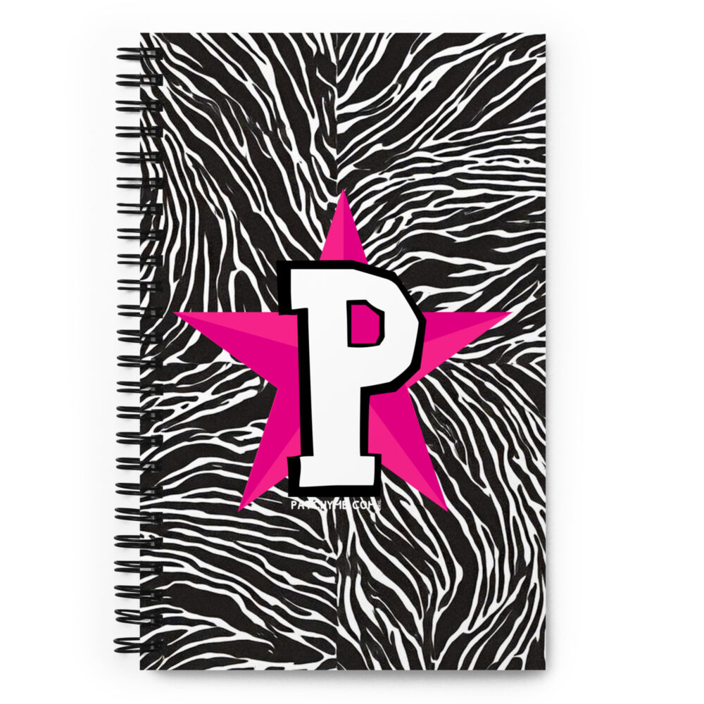 PATCHY STAR WITH STRIPES Spiral notebook