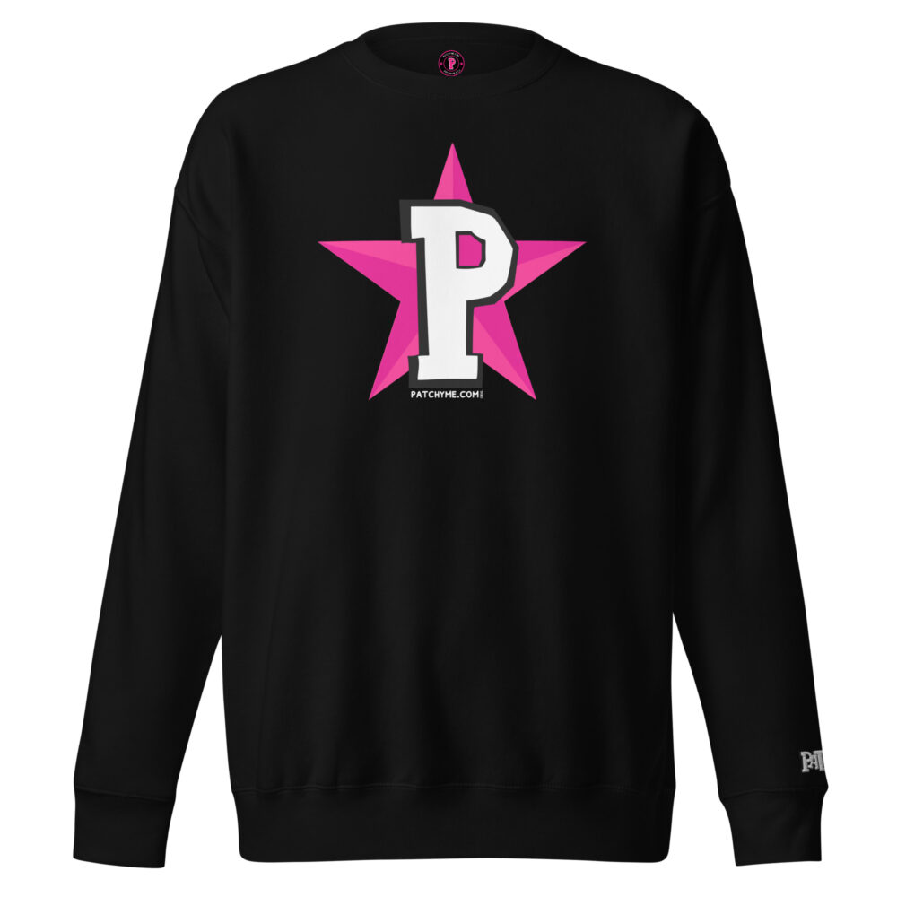 PATCHY STAR UNISEX PREMIUM SWEATSHIRT