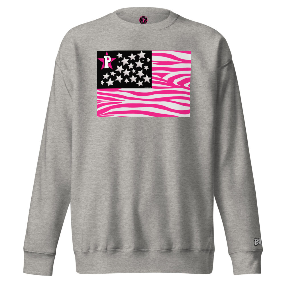 PATCHY FLAG UNISEX PREMIUM SWEATSHIRT - Image 7