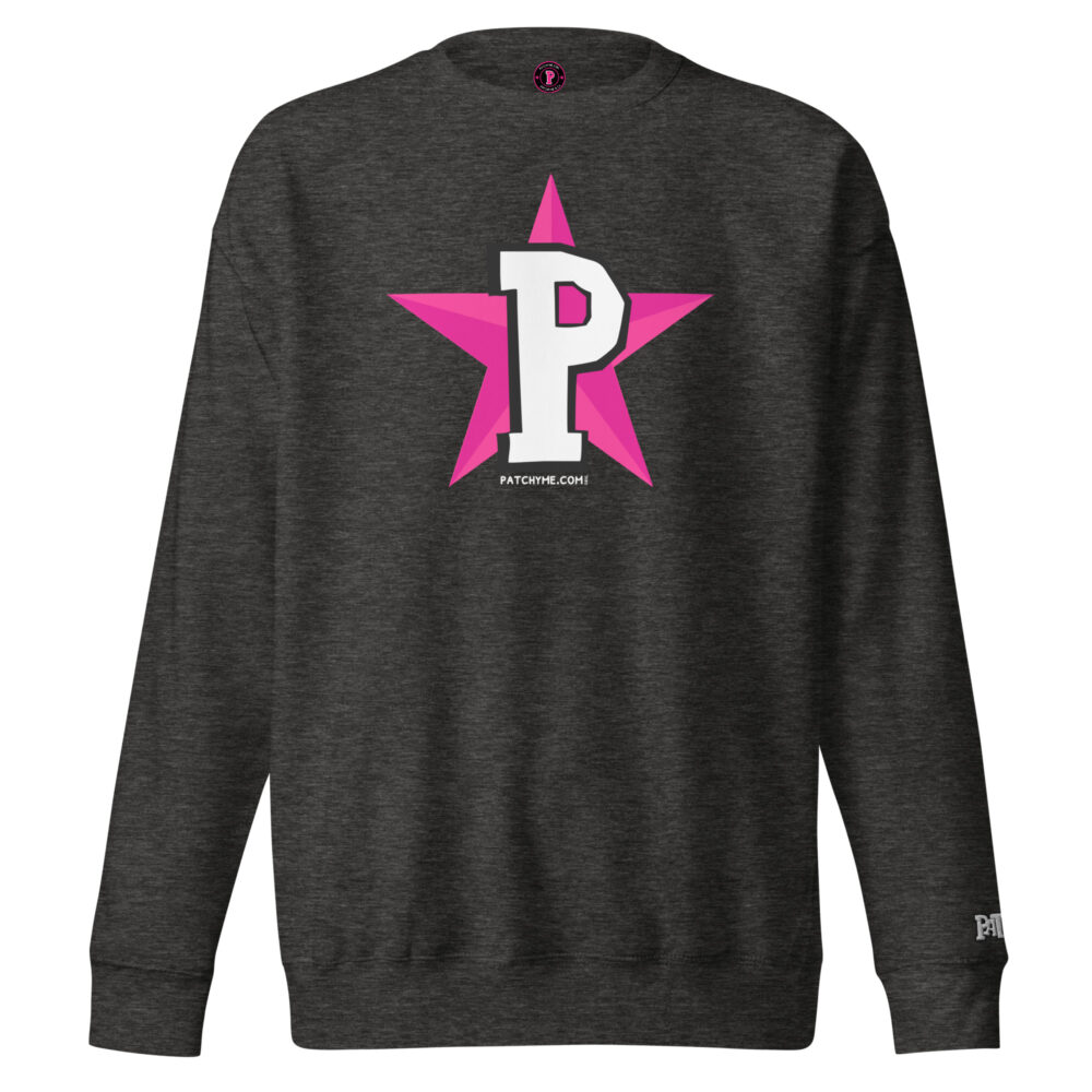 PATCHY STAR UNISEX PREMIUM SWEATSHIRT - Image 3