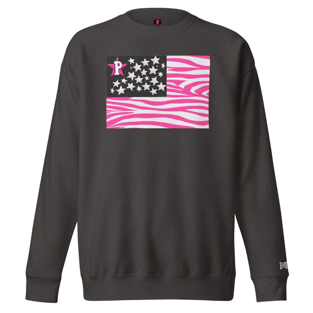 PATCHY FLAG UNISEX PREMIUM SWEATSHIRT - Image 5
