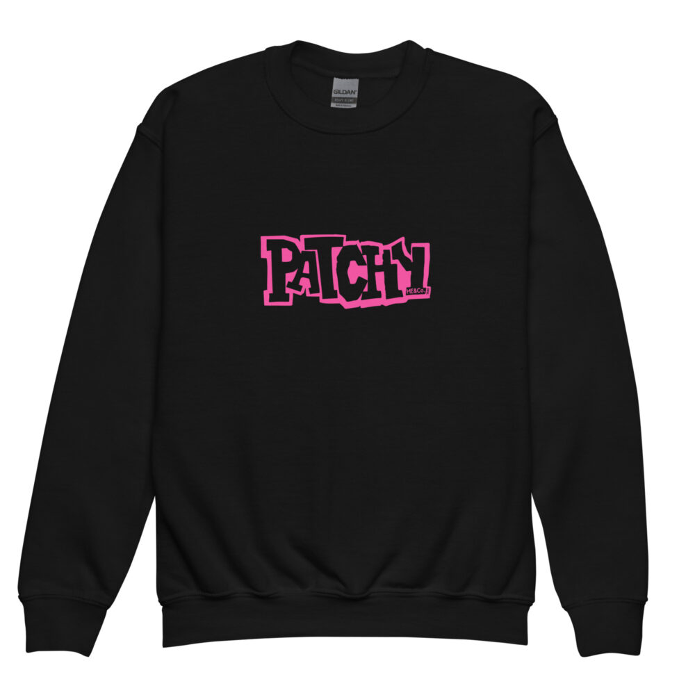 PATCHY P YOUTH CREWNECK SWEATSHIRT