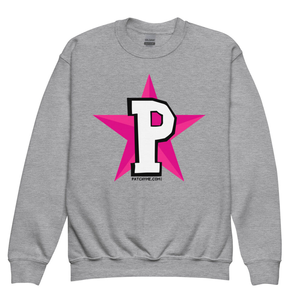 PATCHY STAR YOUTH CREWNECK SWEATSHIRT - Image 2